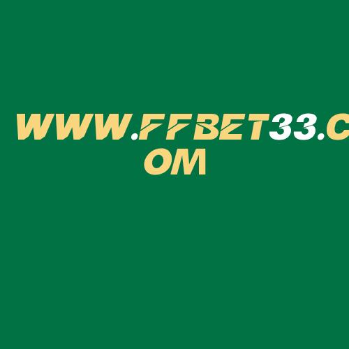 Logo da WWW.FFBET33